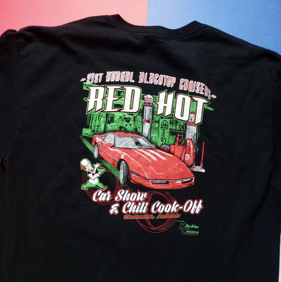 21st annual Red Hot Car Show & Chili  Cookoff Tee - Picture 5 of 5